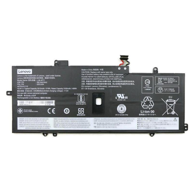 51wh Internal Lithium-Ion  Battery For Lenovo Thinkpad