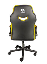 Talius Silla Crab Gaming Negr/Amarill, Brazos Fijos, Butterfly, Base Metal, Ruedas 60mm Nylon, Gas C