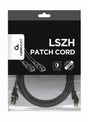 EAN 8716309098571 - Gembird PP6A-LSZHCU-BK-3M cable de red Negro Cat6a S/FTP (S-STP) imagen 1