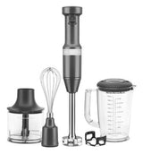Batidora De Mano Kitchenaid 5khbv83edg Carbón Gris