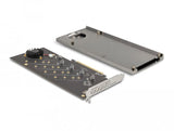 Pci Express 4.0 X16 Karte Zu 4 X Intern Nvme M.2 Key M Mit Kühlkörper Und Lüfter - Bifurcation