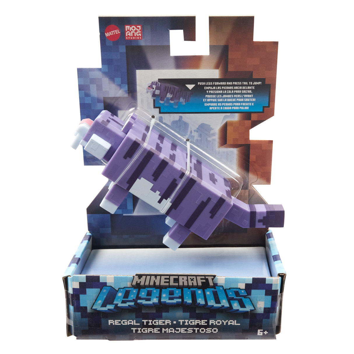 Figura Mattel Minecraft Legends Actionfigur - Tiger  Htm01