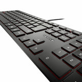 Teclado Español Cherry Kc 6000 Slim Usb Negro