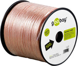 Bobina De 100 Metros Cable Altavoz Transparente 2x1,50mm Cobre Goobay