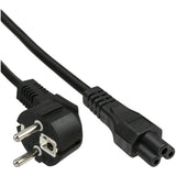 Cable De Alimentación De Ca Inline Para Notebook Negro 2m