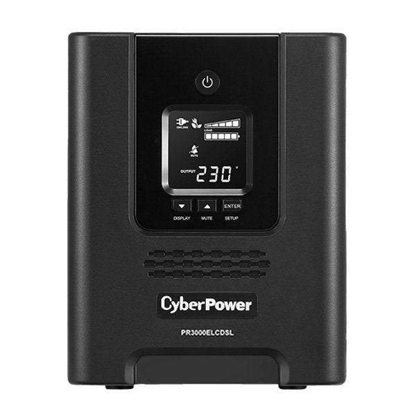 Sai Cyberpower Pr3000elcdsl Sistema De Alimentación Ininterrumpida (Ups) Línea Interactiva 3 Kva 2700 W 9 Salidas Ac