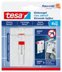 EAN 4042448340436 - TESA 77767-00000 gancho para almacenamiento Interior Gancho universal Gris, Rojo, Blanco 2 pieza(s) imagen 1