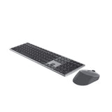 Kit Teclado (Ingles) Multimedia + Raton Inalámbrico Dell Km7321w Internacional De Ee. Uu. (Qwerty), Negro