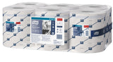 Tork Putztuchrollen Reflex Premium M4 1-Lagig Blanco, 340 Hojas, 6 Rollos