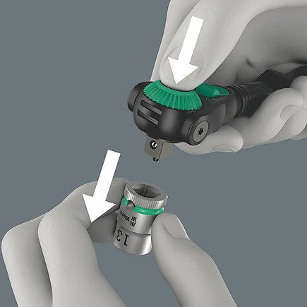 EAN 4013288234841 - Wera 05135881001 llave de carraca 1 pieza(s) Negro, Verde imagen 9