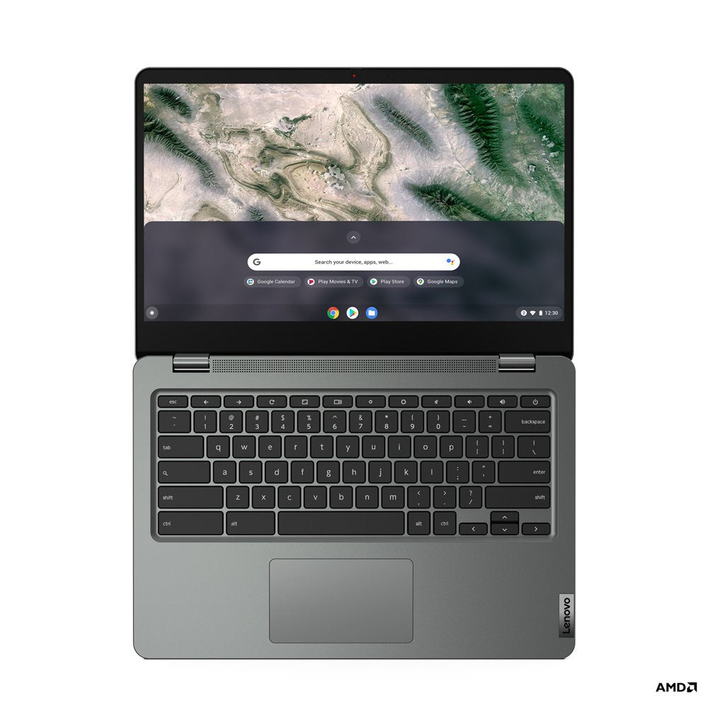 Lenovo 14e Chromebook 35,6 Cm (14") Full Hd Amd 3000 3015ce 4gb 32gb Emmc Chromeos Gris