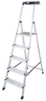 Krause Escalera De Tijera Bandeja L 5 Peldaños 126535