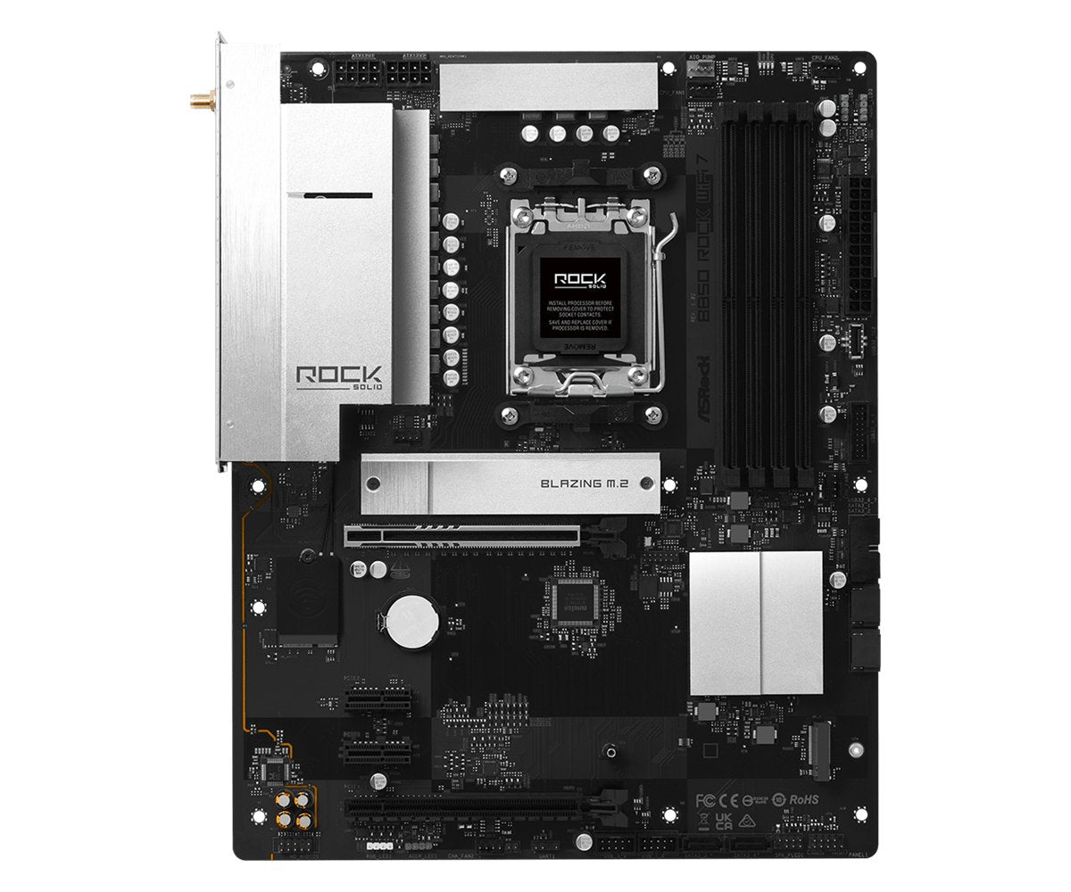Asrock B850 Rock Wifi 7 Ddr5 Am5 Retail