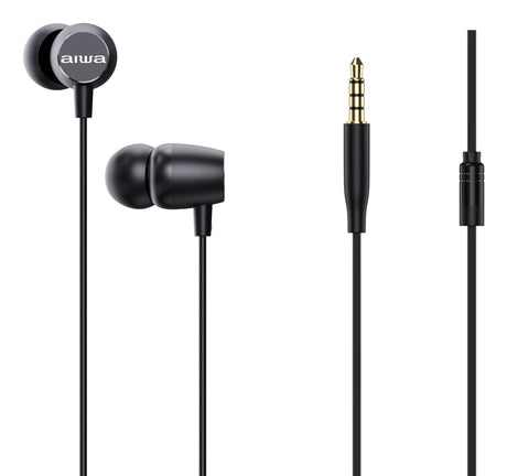 EAN 8435256810738 - Aiwa ESTM-20BK auricular y casco Auriculares Alámbrico Dentro de oído Llamadas/Música/Deporte/Uso diario  imagen 1