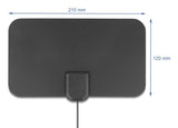 EAN 4043619120857 - DeLOCK 12085 antena de televisión Interior Omni-direccional imagen 2