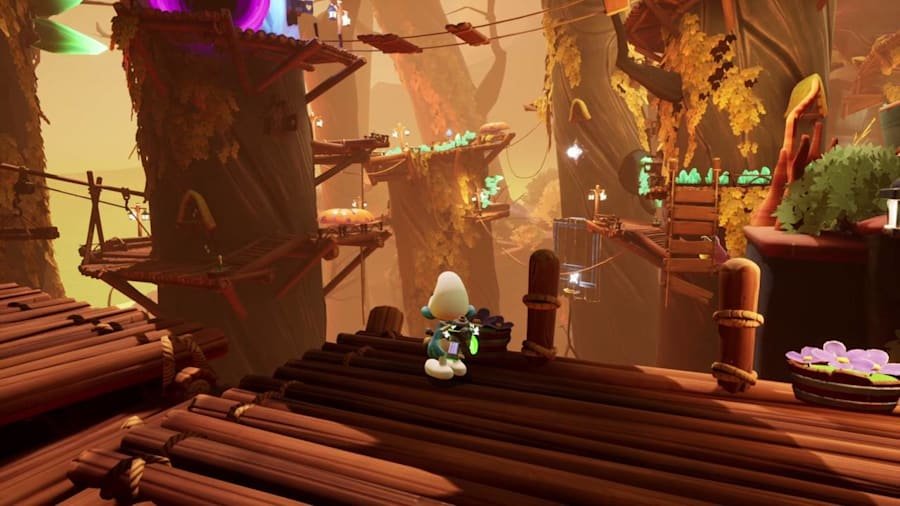 Juego Pitufos 2 - The Prisoner Of The Green Stone Switch