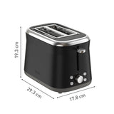 Tefal Tt7208e0 Collection Retro Toaster, 850 W, Black