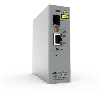 Allied Telesis At-Imc2000t/Sp-980 Convertidor De Medio 1000 Mbit/S 850 Nm Gris