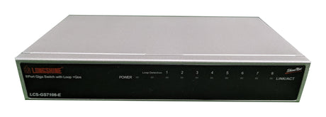 EAN 4016621124199 - Longshine 8-Port 10/100/1000 Mbit/s Desktop No administrado Gigabit Ethernet (10/100/1000) Escritorio Pla imagen 1