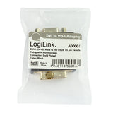 Logilink Adaptador Dvi-I A Vga M/H Negro Ad0001