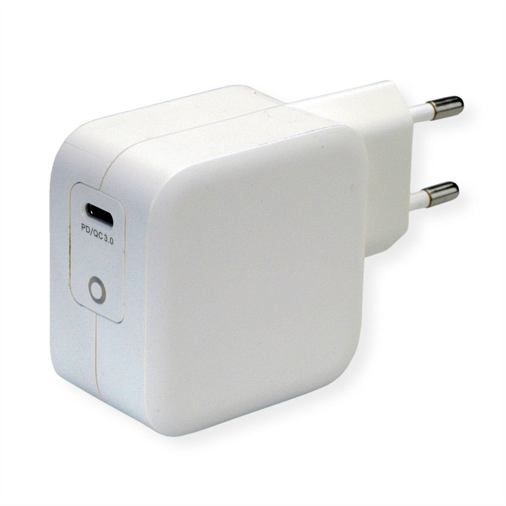 Roline Usb Charger Mit Euro-Stecker, 1x Usb Typ C, Pd, 61w