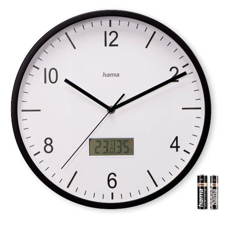 EAN 4047443523419 - Hama Lanzarote Reloj radiocontrolado Círculo Negro imagen 4