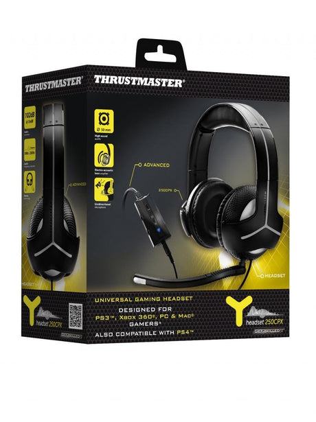 EAN 3362934001148 - Thrustmaster Y-250CPX Auriculares Alámbrico Diadema Juego Negro imagen 5