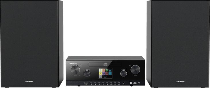 Grundig Cms 5000 Bt Microcadena De Música Para Uso Doméstico 100 W Negro, Equipo Compacto Inox/Negro, Microcadena De Música Para Uso Doméstico, Negro, Frente, 100 W, De 3 Vías, Dab+, Fm