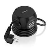 EAN 8436574709452 - AISENS ASPS-2A2C05-BK base múltiple 1,4 m 3 salidas AC Interior imagen 1