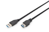 EAN 4016032283355 - Digitus AK-300203-018-S cable USB USB 3.2 Gen 1 (3.1 Gen 1) 1,8 m USB A Negro imagen 1
