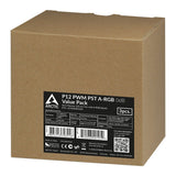 Ventilador Arctic 120 * 120 * 25 P12 Pwm Pst A-Rgb Value Pack (3 Piezas)