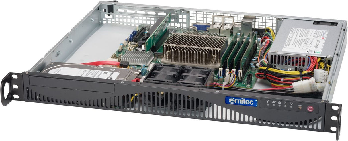 1u Server -  I5-12400/16gb/500gb/1x8tb