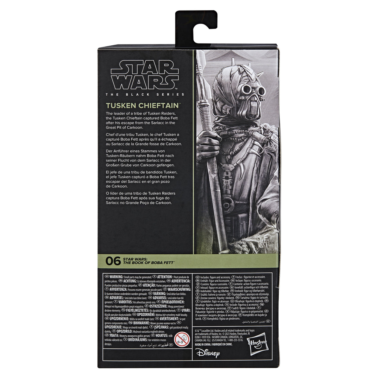 EAN 5010996222725 - Star Wars The Black Series Tusken Chieftain imagen 6