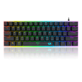 Redragon Alien Teclado Gigante Mecánico Gaming Rgb Switch Azul English Layout