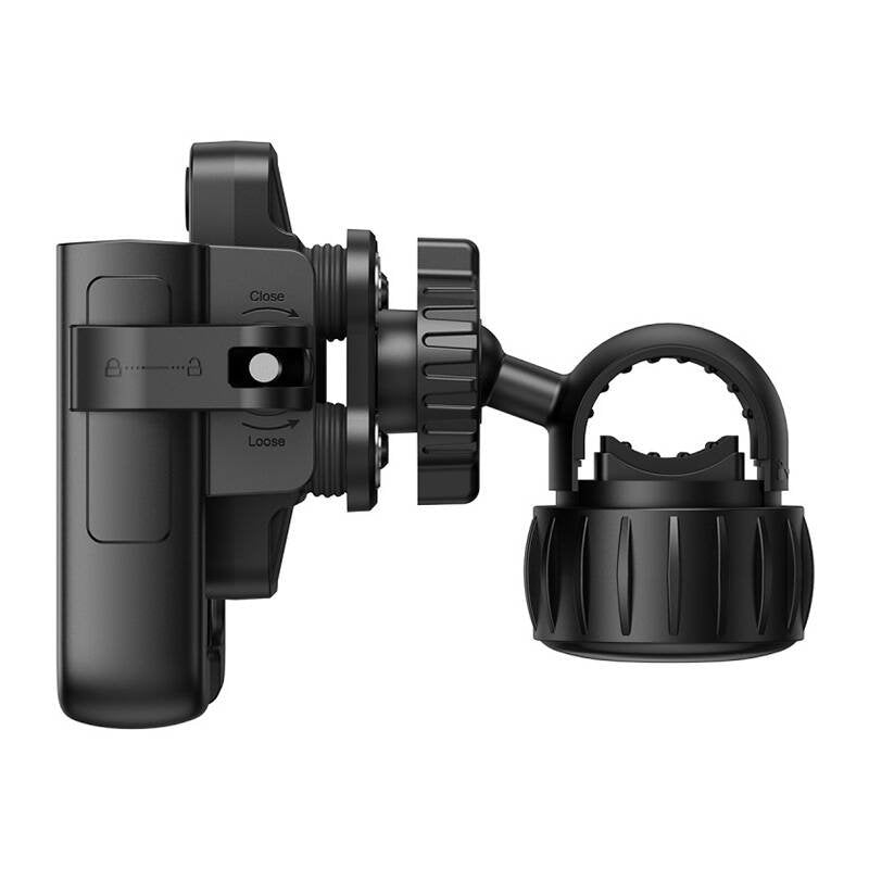 Baseus Phone Holder Gotrip Series For Bike, Scooter, Moped (5.7 - 7.2 Inch), Black (C40572301111-00)