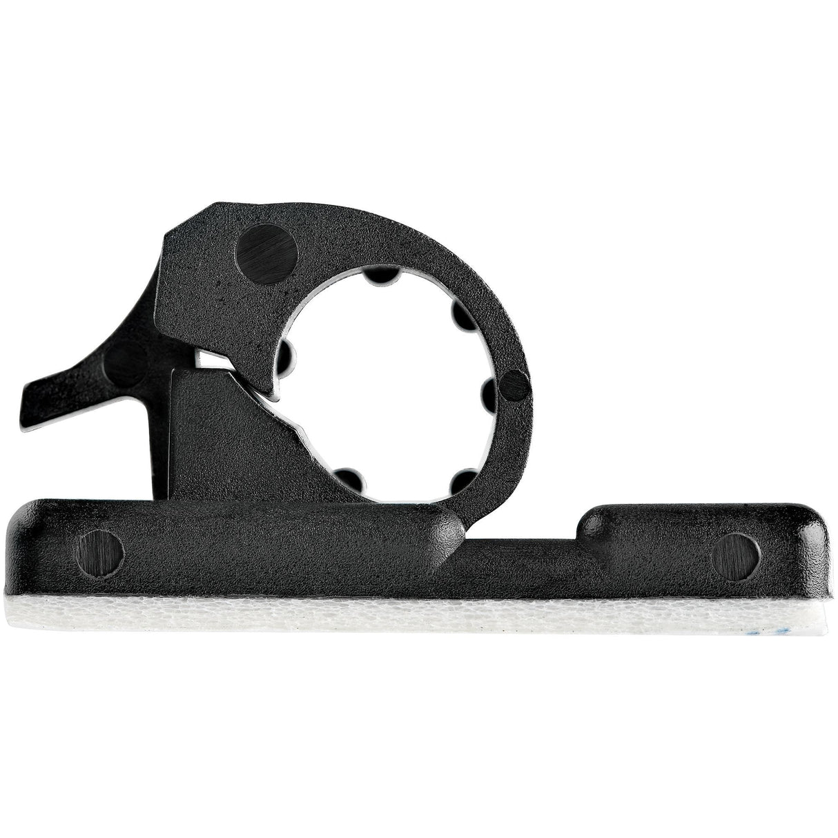 Startech.Com 100 Clips De Gestión De Cableado Adhesivos - Negro - Organizador De Cableado Para Escritorios/Oficinas - Mordaza De Nylon Autoadhesiva Con Clasificación Contra Fuego Ul/94v-2