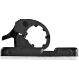 Startech.Com 100 Clips De Gestión De Cableado Adhesivos - Negro - Organizador De Cableado Para Escritorios/Oficinas - Mordaza De Nylon Autoadhesiva Con Clasificación Contra Fuego Ul/94v-2