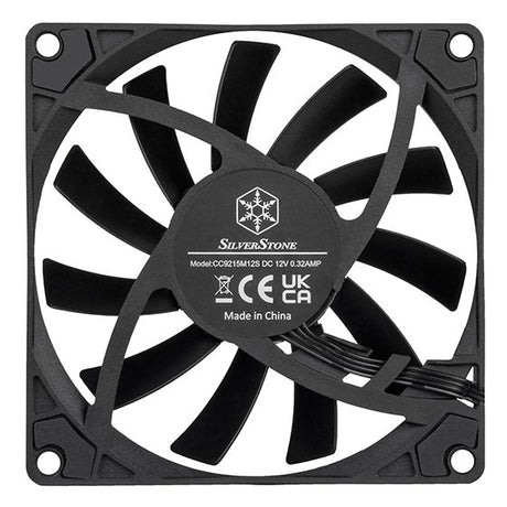 EAN 4710679815121 - Silverstone Air Slimmer 90 Procesador Ventilador 9,2 cm Negro 1 pieza(s) imagen 3