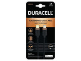 Duracell Duracell 2m Usb-C To Lightning Braided Para Iphone 8, Iphone X, Iphone 11 Usb9022a