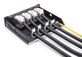 Delock Leergehäuse 4 Port Para Keystone Rj-Module Negro - Ar Montage An Tisch,