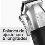 EAN 3030050194142 - BaByliss E812E cortadora de pelo y maquinilla Negro, Acero inoxidable 8 Ión de litio imagen 3