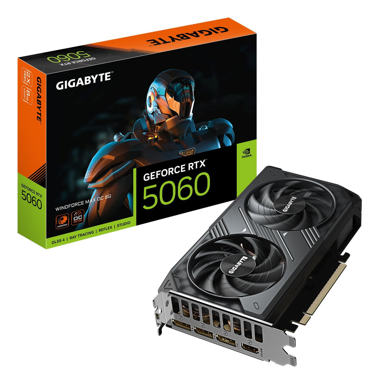 Gigabyte Geforce Rtx 5060 Windforce Max Oc 8gb
