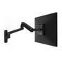 EAN 0698833076189 - Ergotron MXV Series 45-505-224 soporte para monitor 86,4 cm (34") Pared Negro imagen 1