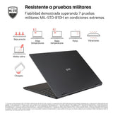 EAN 8806096479476 - LG Gram 14Z90T Intel Core Ultra 7 255H Portátil 35,6 cm (14") WUXGA 32 GB LPDDR5x-SDRAM 1 TB SSD Wi-Fi 6E imagen 5