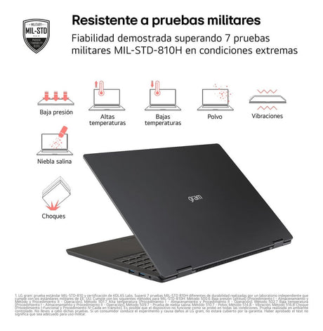 EAN 8806096479476 - LG Gram 14Z90T Intel Core Ultra 7 255H Portátil 35,6 cm (14") WUXGA 32 GB LPDDR5x-SDRAM 1 TB SSD Wi-Fi 6E imagen 5