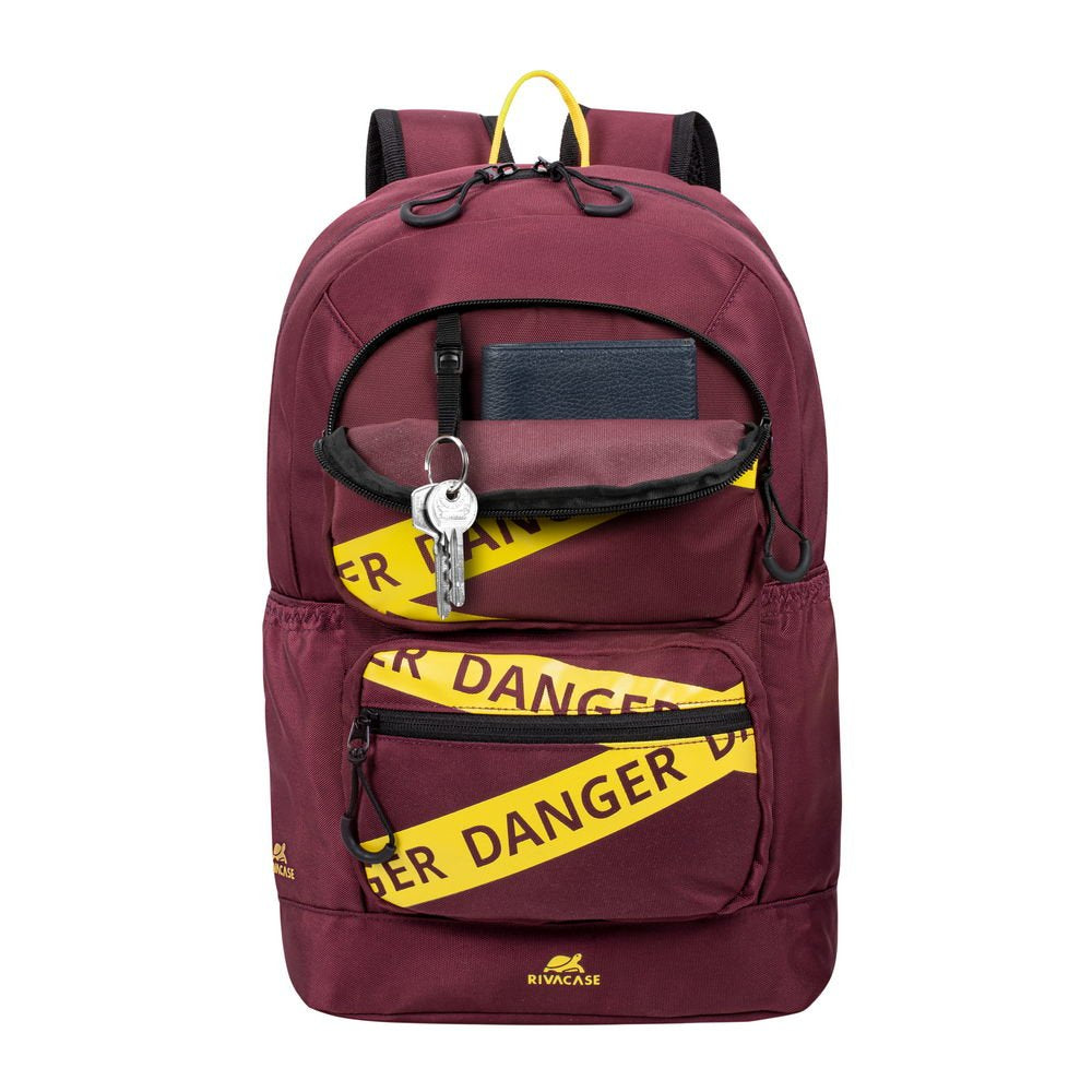 Mochila Riva Nb Erehs 13.3" Burdeos Rojo 5421