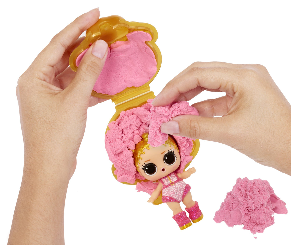 Muñeca  Mga Entertainment L.Ol Surprise Squish Sand Magic Hair Tots