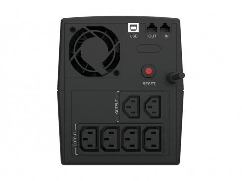 EAN 4015867204023 - Conceptronic ZEUS03E sistema de alimentación ininterrumpida (UPS) Línea interactiva 1,2 kVA 720 W 6 salid imagen 4