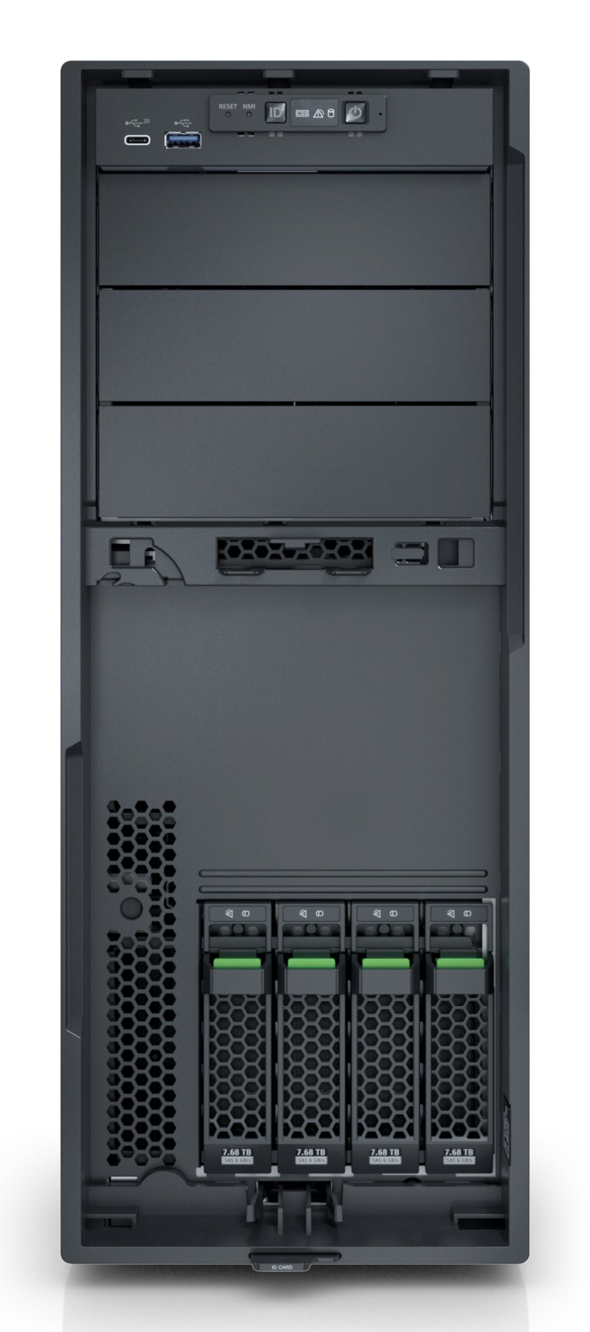 Fujitsu Primergy Tx1330 M6 Intel Xeon E-2456 6c 12t 3.30 Ghz 1x32gb Ddr5-4800 4x2.5" 2x1gb + 1gb Irmc Adv. Tpm 2.0 1x500w Rps