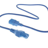 Cable Extension C14 A C15   1,20 M Rojo Act